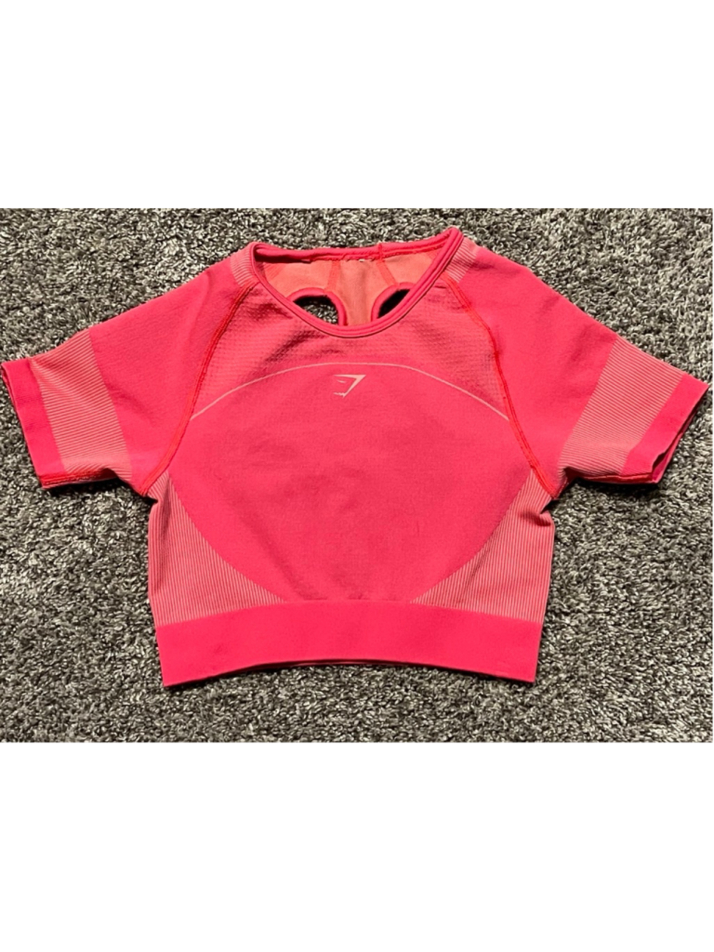 Gymshark Women’s Ultra Seamless Crop Top, Approximate Size XS; VGUC